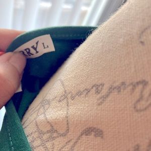 Beautiful green Guberry dress! Size large.